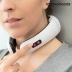 Masajeador de cuello y espalda electromagnético + 4 parches